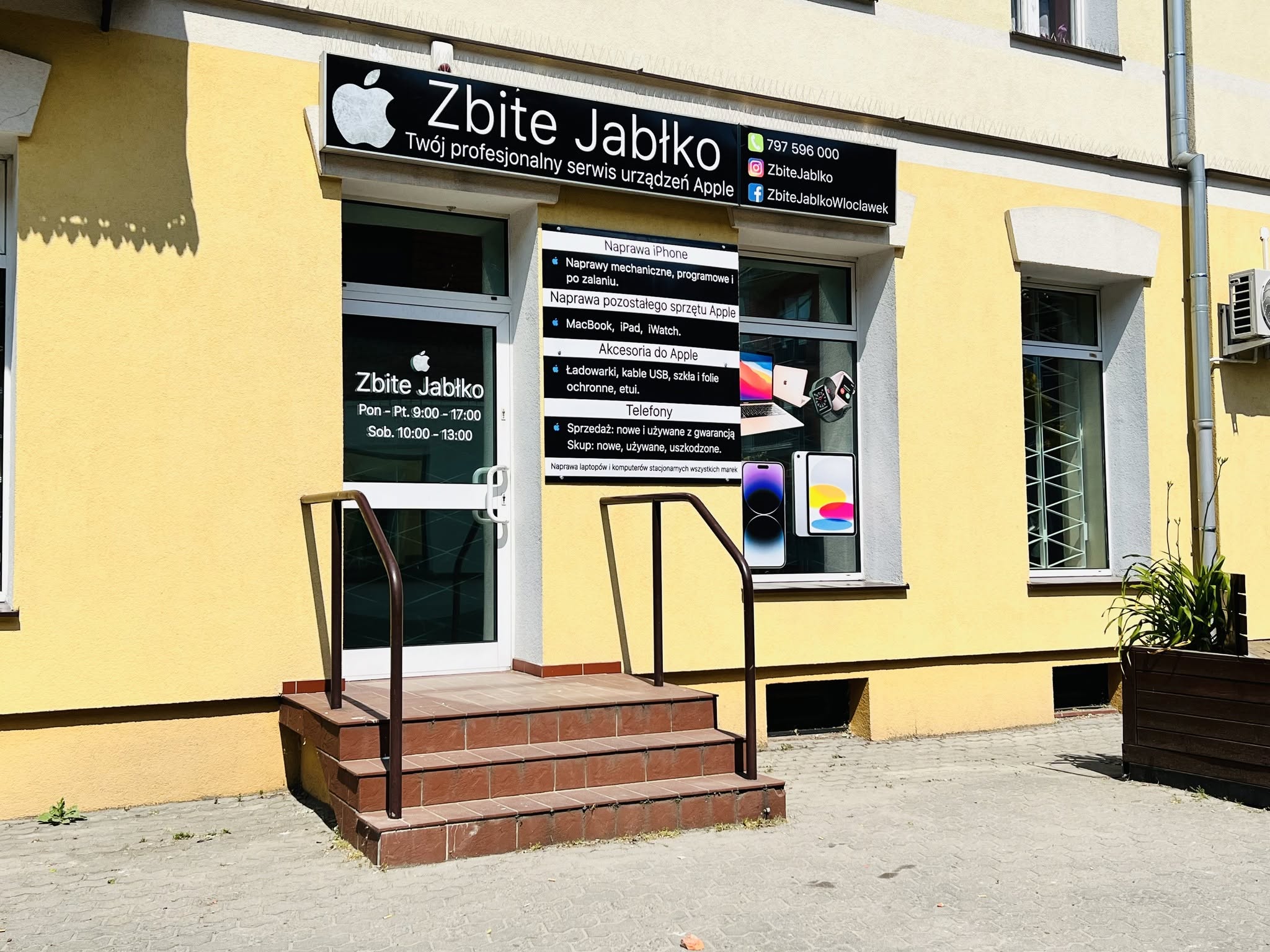 Wejście do serwisu Zbite Jabłko